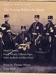 The Parting Before the Battle Instrumental Parts choral sheet music cover Thumbnail